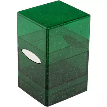 Карточная игра Ultra Pro Satin Tower: Glitter Green