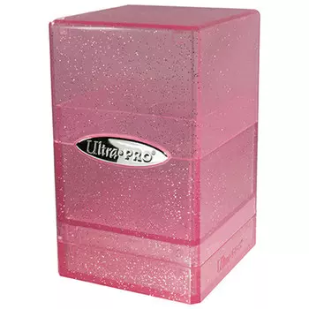 Карточная игра Ultra Pro Satin Tower: Glitter Pink