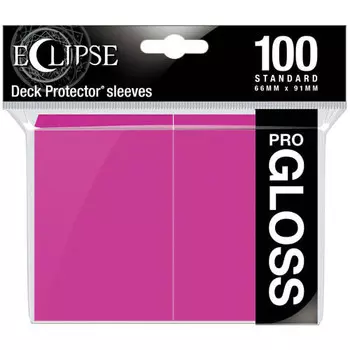 Карточная игра Ultra Pro Ultra Pro Sleeves: Eclipse Gloss - Hot Pink (100)