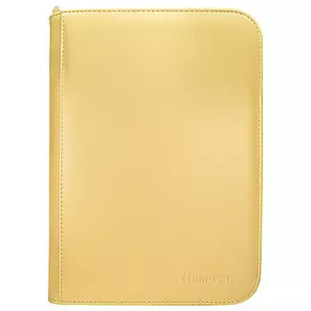 Карточная игра Ultra Pro Vivid 4-Pocket Zippered Pro-Binder: Yellow