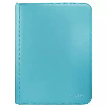 Карточная игра Ultra Pro Vivid 9-Pocket Zippered Pro-Binder: Light Blue