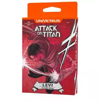 Карточная игра Universus: Attack On Titan: Battle For Humanity Clash Deck – Levi