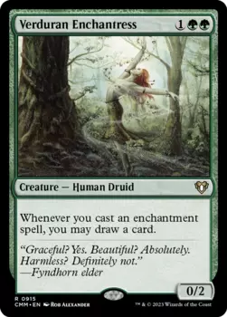 Карточная игра Verduran Enchantress (CMM-915) - Commander Masters