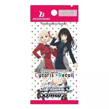 Карточная игра Weiss Schwarz: Booster Pack – Lycoris Recoil Bushiroad