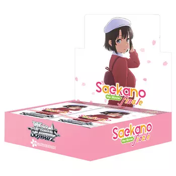 Карточная игра Weiss Szhwarz Booster Box – Saekano The Movie: Finale