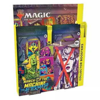 Карточная игра Wizards of the Coast Magic the Gathering: March of the Machine: The Aftermath - Collector's Booster Box
