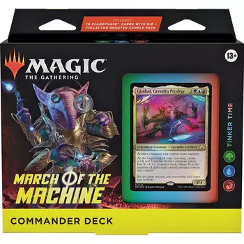 Карточная игра Wizards of the Coast Magic the Gathering: March of the Machine Commander Deck - Tinker Time