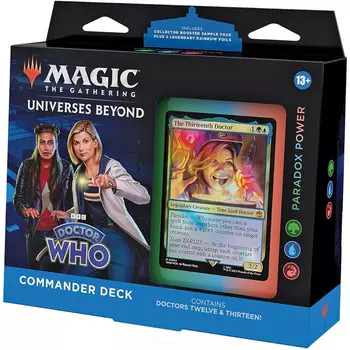 Карточная игра Wizards of the Coast Magic the Gathering: Universes Beyond: Doctor Who Commander Deck - Paradox Power