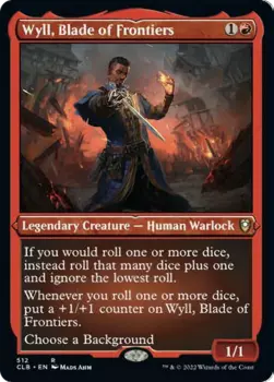 Карточная игра Wyll, Blade of Frontiers Etched Foil