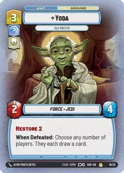 Карточная игра Yoda - Old Master (16/20) - Weekly Play Promos