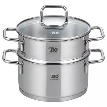 Картофельная пароварка цитрин Elo, серебряный