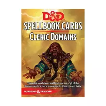 Карты книг заклинаний — домены жрецов, Dungeons & Dragons - Gaming Aids (5th Edition) (Gale Force Nine)