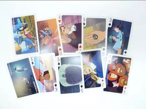 Карты Laputa: Castle in the Sky Movie Scenes Playing Cards Ensky