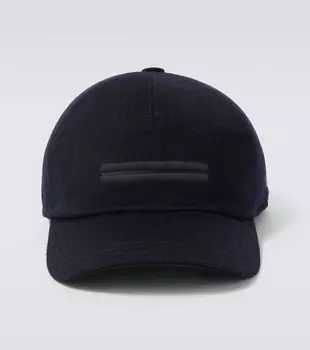 Кашемировая бейсболка Zegna, Dark Blue