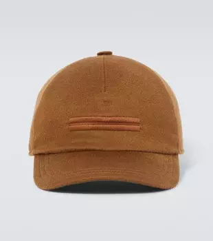 Кашемировая бейсболка Zegna, Dark Foliage