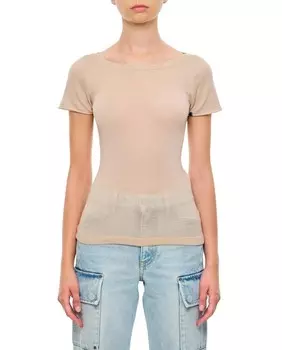 Кашемировая футболка Extreme Cashmere, бежевый