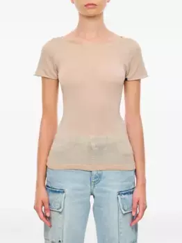 Кашемировая футболка extreme cashmere, нейтральный