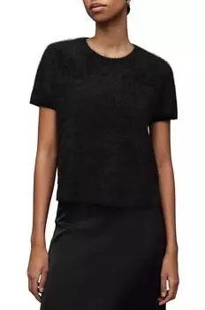 Кашемировая футболка Rebel AllSaints, черный
