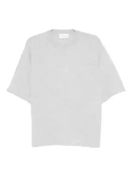 Кашемировая футболка St. Agni, серый