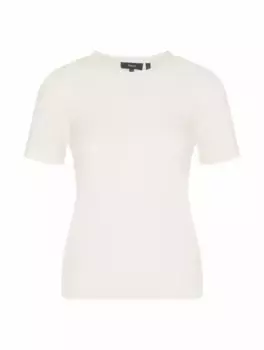 Кашемировая футболка Theory, белый