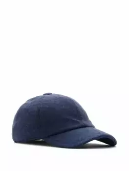 Кашемировая кепка Fedeli, тёмно-синий