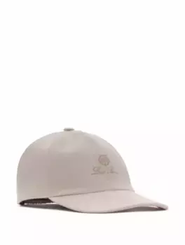 Кашемировая кепка с логотипом Loro Piana, розовый