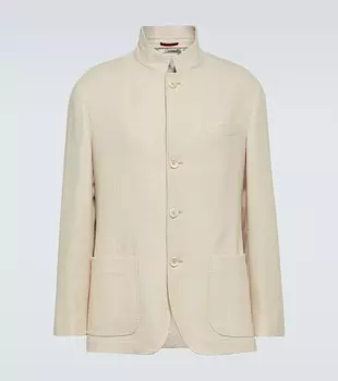 Кашемировая куртка Brunello Cucinelli, нейтральный