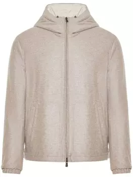 Кашемировая куртка Fedeli, нейтральный цвет