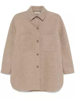 Кашемировая куртка-рубашка LUNARIA CASHMERE, коричневый