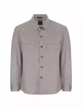 Кашемировая куртка Zegna, серый