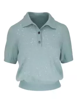 Кашемировая рубашка поло Libertine, синий