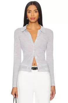 Кашемировая рубашка с длинным рукавом Guest In Residence, серый