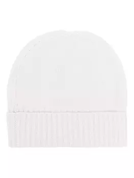 Кашемировая шапка бини Allude, серый