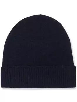 Кашемировая шапка бини Brooks Brothers, синий
