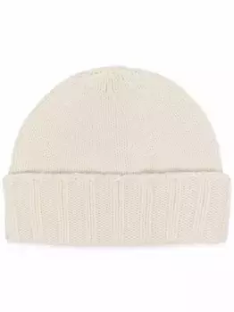 Кашемировая шапка бини Rass Drumohr, белый