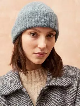 Кашемировая шапка Brora, меркурий