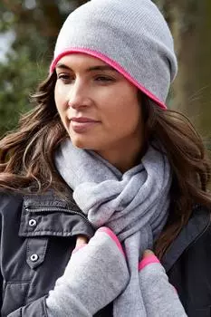 Кашемировая шапка Cove, серый