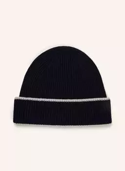 Кашемировая шапка Eleventy, синий