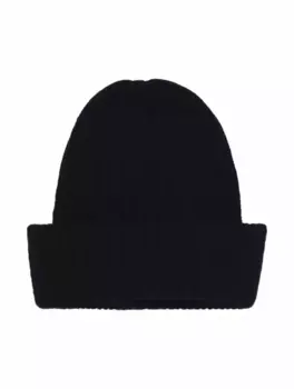 Кашемировая шапка Fedeli, тёмно-синий