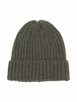 Кашемировая шапка Fedeli, зелёный