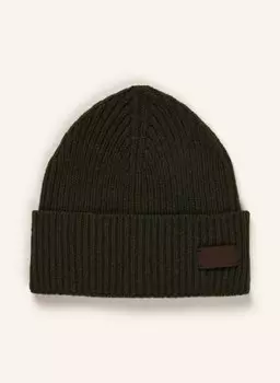 Кашемировая шапка Hackett London, зеленый