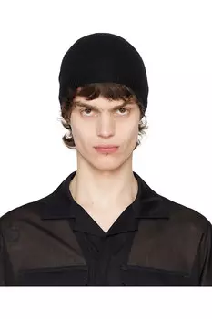Кашемировая шапка Hollywood Rick Owens, черный