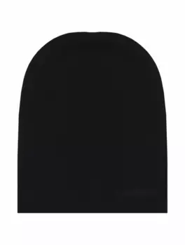 Кашемировая шапка с логотипом Saint Laurent, черный