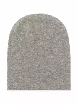 Кашемировая шапка с логотипом Saint Laurent, серый