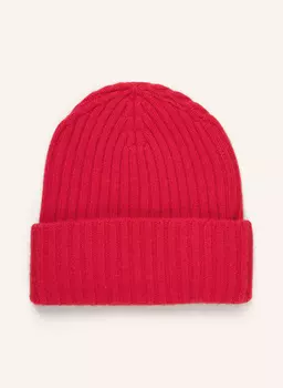 Кашемировая шапка S.Marlon, красный