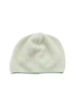 Кашемировая шапка Seed Stitch Portolano, слоновая кость