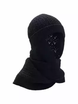 Кашемировая шапка-шарф Engadin Loro Piana, черный