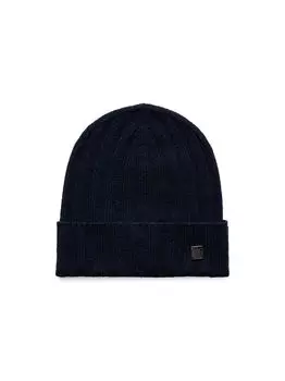 Кашемировая шапка в рубчик Eton, нави