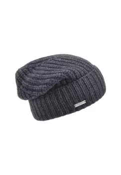 Кашемировая шляпа с манжетами 19011-0 SEEBERGER, цвет Anthrazit One Size