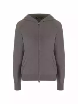 Кашемировая спортивная кофта Loro Piana, серый